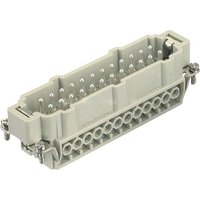 Gebraucht] Harting 09 33 024 2601 Stifteinsatz e 24 Schrauben Steckverbinder Stecker Modul B-Ware von Harting