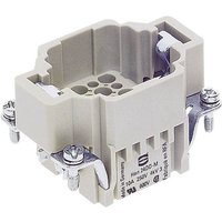 Gebraucht] Harting Stifteinsatz Verbinder Han Industrie Rechteck Steckverbinder Stecker B-Ware von Harting