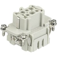 Harting 09 33 006 2716 Buchseneinsatz Han® E 6 + PE Käfigzugfeder 10St. von Harting