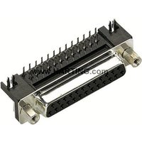 Harting 09 68 153 5612 D-SUB Buchsenleiste 90° Polzahl (num): 9 Löten 50St. von Harting