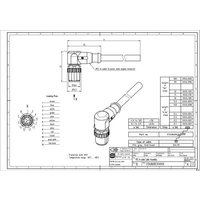 Harting 21 34 860 0C79 005 Sensor-/Aktor-Steckverbinder, konfektioniert 0.5m 1St. von Harting