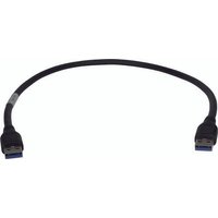 Harting USB-Kabel USB-A Stecker 0.5m Schwarz 09 45 145 2930 von Harting