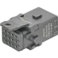 Steckverbinder Han 1A-12-C-f latch 09100123101 Harting 1 St. von Harting