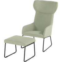 Hartman Chris Loungesessel mit Loungehocker Aluminium Hartman Chris Loungesessel mit Loungehocker Aluminium von Hartman