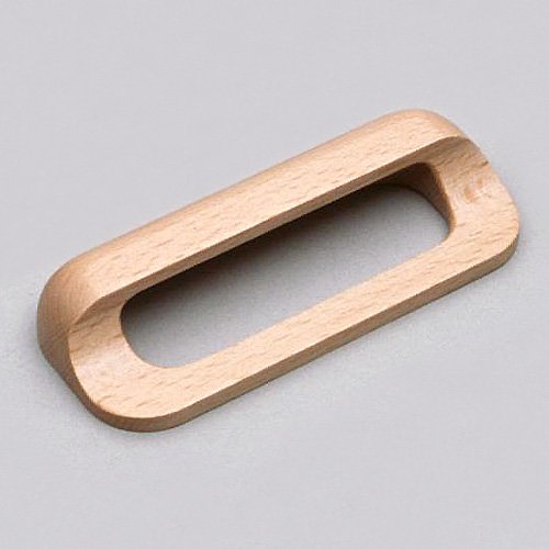 Hartmann Holztechnik Hotec Muschelgriffe Holz 4-010, LA/Lochabstand 96 mm 96 mm/Buche lackiert von Hartmann Holztechnik