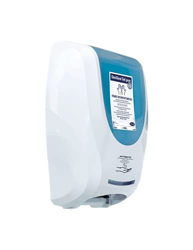 Hartmann 9814460 Bode Cleansafe Extra Touchless Spender mit Vormontierter Dosierpumpe für Sterillium 1000ml Flasche Gel pure CleanSafe von Hartmann