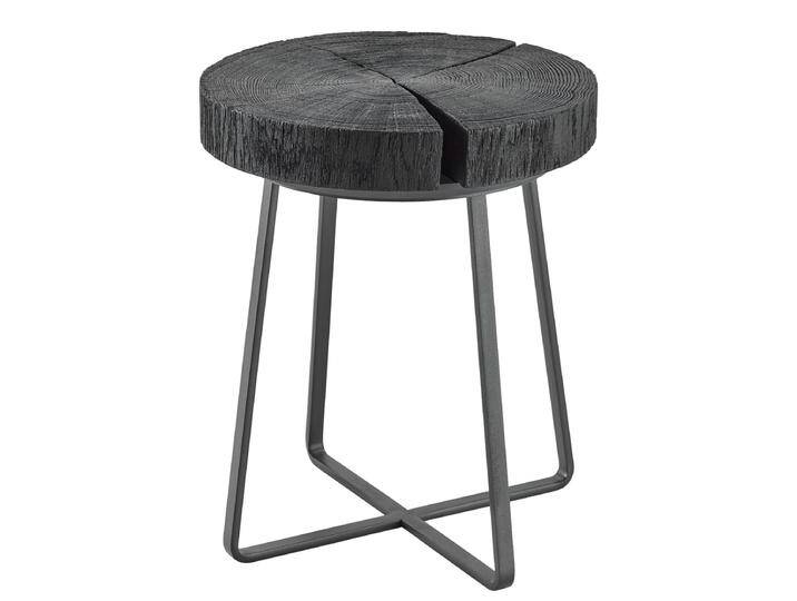 Hartmann Naturwerke Couchtisch 9600C-0368 mit runder Tischplatte in Massiv Kernesche anthrazit mit Baumscheibe sowie Metallgestell anthrazit Hartmann Naturwerke Couchtisch 9600C-0368 mit runder Tischplatte in Massiv Kernesche anthrazit mit Baumscheibe sowie Metallgestell anthrazit von Hartmann