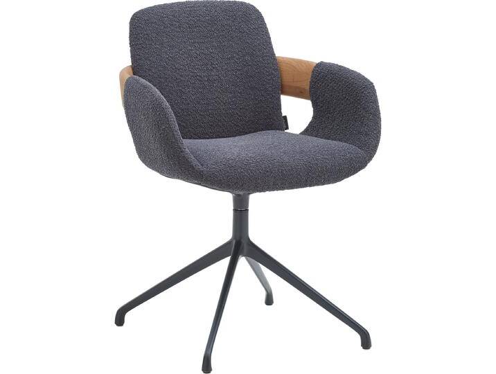 Hartmann Naturzeit Armlehnenstuhl Emil Comfort 1648 mit Stativgestell in Metall anthrazit mit Drehfunktion und Holzapplikation in Kerneiche Massiv Hartmann Naturzeit Armlehnenstuhl Emil Comfort 1648 mit Stativgestell in Metall anthrazit mit Drehfunktion und Holzapplikation in Kerneiche Massiv von Hartmann