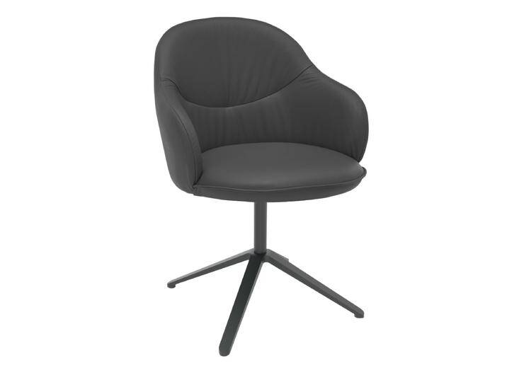 Hartmann Naturzeit drehbarer Esszimmerstuhl Rico 1736 mit Metallgestell anthrazit mit 360 Grad Drehfunktion Bezug zweifarbig möglich Hartmann Naturzeit drehbarer Esszimmerstuhl Rico 1736 mit Metallgestell anthrazit mit 360 Grad Drehfunktion Bezug zweifarbig möglich von Hartmann