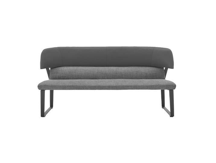 Hartmann Naturzeit gepolsterte Sitzbank Eana ca. 190 cm breit mit Metallgestell anthrazit und zweifarbigem Bezug in Stoff oder Leder Farbe wählbar Hartmann Naturzeit gepolsterte Sitzbank Eana ca. 190 cm breit mit Metallgestell anthrazit und zweifarbigem Bezug in Stoff oder Leder Farbe wählbar von Hartmann