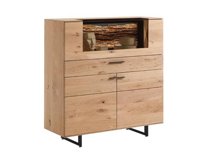 Hartmann Runa Highboard 8410-6111 aus Massivholz Kerneiche Natur mit Applikation Rinde Kommode für Wohnzimmer oder Esszimmer Beleuchtung wählbar Hartmann Runa Highboard 8410-6111 aus Massivholz Kerneiche Natur mit Applikation Rinde Kommode für Wohnzimmer oder Esszimmer Beleuchtung wählbar von Hartmann