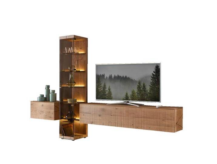 Hartmann Vara Wohnkombination V22 in Kerneiche Umato Massiv sägerau gebürstet mit Standvitrine und 2 Hängelowboards Beleuchtung optional Hartmann Vara Wohnkombination V22 in Kerneiche Umato Massiv sägerau gebürstet mit Standvitrine und 2 Hängelowboards Beleuchtung optional von Hartmann