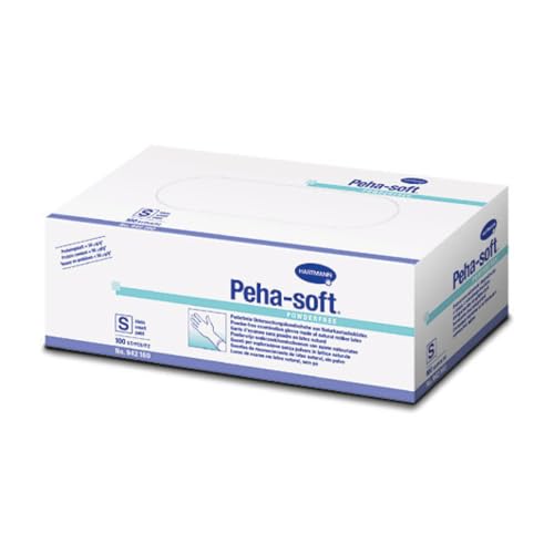 Peha-soft powderfree unsteril - Gr. Small - PZN 07126879 - (100 Stück). von Hartmann