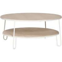 Hartô - Eugénie Couchtisch Ø 90 cm, weiß (RAL 9016) von Hartô