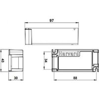 Harvard LED-Treiber CLK20-1050P-240-B von Harvard Engineering Ltd.