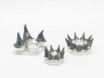 Harvesttime Wichtelring Teelichthalter grau Silber 9 Wichtel Elfs Tealight Holder ABB.RECHTS Harvesttime Wichtelring Teelichthalter grau Silber 9 Wichtel Elfs Tealight Holder ABB.RECHTS von Harvesttime