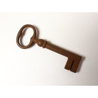 Ein | 1 Antiker Skelett Schlüssel, Alter Verrosteter Vintage Kes, Alte Metall Eisen Kes von HarveysBarn