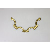 Vintage Messing Applikationen Verzierten Teller Emblem Vintage Messing Applikationen Verzierten Teller Emblem von HarveysBarn