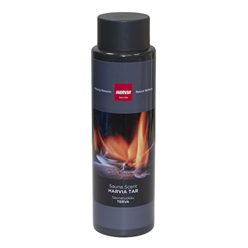 Harvia Saunaduft Teer (Natur) 400 ml Saunaaufguss Tar Sauna Scent Sauna Aufguss von Harvia