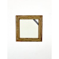 Vintage-Bilderrahmen-Altholz Das Original Aus Dem Harz 21 X cm Quadratisch/ Upcycling von Harzunikat