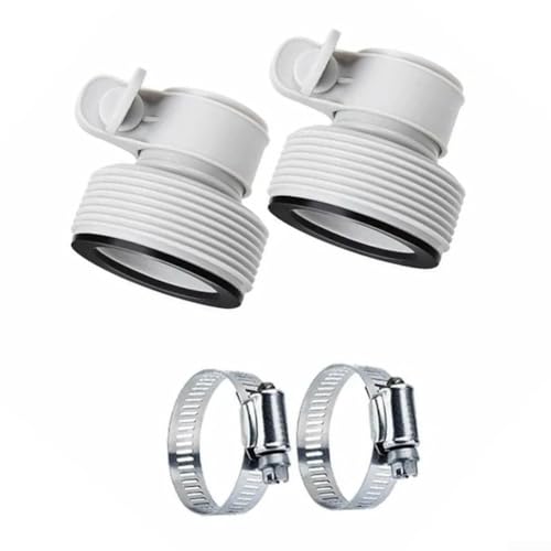 1 25 auf 1 5 Poolschlauch-Adapter-Set, Modell 25009, Lösung zur Optimierung der Leistung von Poolgeräten 1 25 auf 1 5 Poolschlauch-Adapter-Set, Modell 25009, Lösung zur Optimierung der Leistung von Poolgeräten von Hasaller