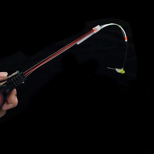 20 Stück ultraweiche Eis-Angelrutenspitzen für genaue Bisserkennung mit verbesserter Fischkontrolle aus Kunststoff (120 mm B) von Hasaller