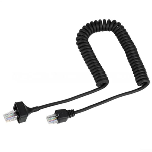 8pin microphone cable for radios featuring forRJ 45 8 pin connectors compatible with microphones KMC30 KMC32 KMC35 KMC36 MC59 KMC27A KMC27B, extendable cable length 8pin microphone cable for radios featuring forRJ 45 8 pin connectors compatible with microphones KMC30 KMC32 KMC35 KMC36 MC59 KMC27A KMC27B, extendable cable length von Hasaller