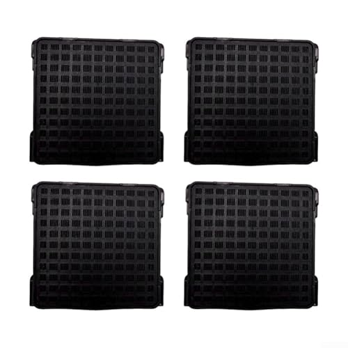 Aktivkohlefilter Ersatz für Liebherr Kühlschrank 9096989 9882429 9882460 kompatibel 2er oder 4er Pack für gleichbleibende Luftreinigung und Lebensmittelfrische (4er-Pack) von Hasaller