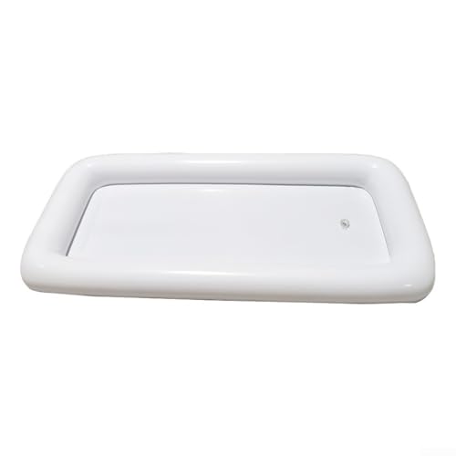 Aufblasbare PVC-Eiswürfelform, perfekter Begleiter für Picknicks, Grillabende und Spaß am Pool (125 x 62 cm) von Hasaller
