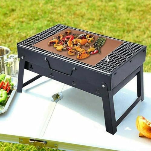 BBQ Grill Mat Non Heat Transfer Sheets, 4 Pack for Gas and Charcoal Grilling, for Various Uses BBQ Grill Mat Non Heat Transfer Sheets, 4 Pack for Gas and Charcoal Grilling, for Various Uses von Hasaller