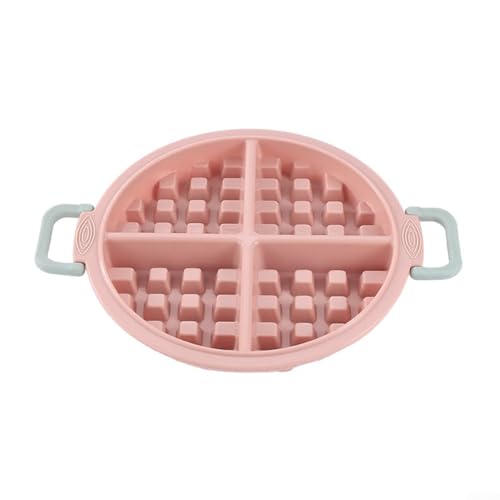 Backformen ohne Backen für ideale Muffin- und Waffel-Backerlebnisse (Rosa) von Hasaller