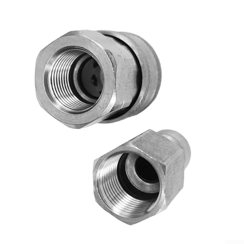 Das Essential Tool Edelstahl-Adapter-Set mit Schnellverbindungsfunktion für Ihren Hochdruckreiniger Das Essential Tool Edelstahl-Adapter-Set mit Schnellverbindungsfunktion für Ihren Hochdruckreiniger von Hasaller