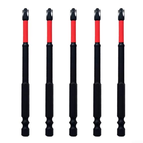 Ein umfassendes Set mit fünf magnetisierten Spezialschrauben-Treiber-Bits, perfekt geeignet für elektrische Arbeiten (FPH2) (110 mm) von Hasaller