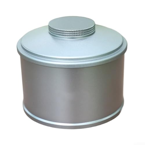 Hasaller Camping Gas Iamp Kerzenlampe Gas Camping Lampe Laterne Tragbare Camping Gaslampe Laterne mit Leerer Dose Atmosphäre Gaslampe Pferd Laterne Outdoor Gasbrenner Zeltlampe (Silber-Gastank) von Hasaller