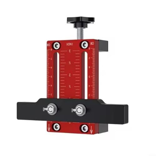 Hasaller Floor Cabinets Mounting Jig Adjustable Cabinet Door Installation Positioner Aluminum Alloy Cabinet Hardware Jig Cabinet Door Mount Locator Versatile Hardware Jig for Woodworking von Hasaller