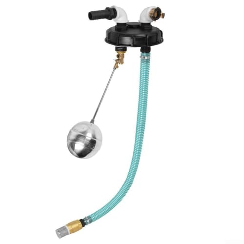 Hasaller IBC Tankabdeckungen DN150 Regenwassertank Überlaufschutz Adapter IBC Tanks Deckel I-BC Container Tanks Kappe für automatische Wasserversorgung von Hasaller
