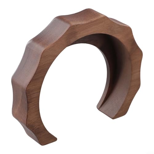 Hasaller Kaffeemaschinen-Brühkopfabdeckungen aus Holz, Hitzeschild, Ring, Espressokocher, Braukopfisolierung, Schutz gegen Verbrühungen, Ringabdeckung für E61 V-3 Espressokocher von Hasaller