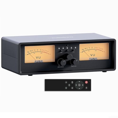 Hasaller Lautsprecher-Umschalter 2 Eingänge 2 Ausgänge Dual VU Meter Audio Selector ET30 Metallgehäuse Fernbedienung Retro Design für mehrere Verstärker Hasaller Lautsprecher-Umschalter 2 Eingänge 2 Ausgänge Dual VU Meter Audio Selector ET30 Metallgehäuse Fernbedienung Retro Design für mehrere Verstärker von Hasaller