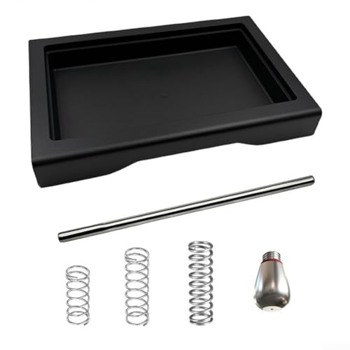 Hasaller Low Drip Tray Kits Low Profile Thin Drip Tray Heat Resistant ABS Plastic with 6 9 12 Bar OPV Springs Single Hole Steam Tip for Gaggia Classic Pro(D) von Hasaller