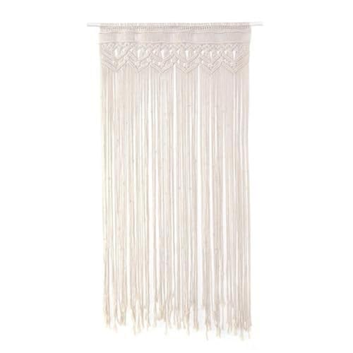 Hasaller Makramee-Türvorhänge, Boho-Baumwolle, Makramee, Wandbehang, handgewebt, Baumwolle, Fadenvorhang, Paneel, Bohemian-Fenstertür, Raumteiler, Hochzeit, Hintergrund, Behandlung, hängende Hasaller Makramee-Türvorhänge, Boho-Baumwolle, Makramee, Wandbehang, handgewebt, Baumwolle, Fadenvorhang, Paneel, Bohemian-Fenstertür, Raumteiler, Hochzeit, Hintergrund, Behandlung, hängende von Hasaller