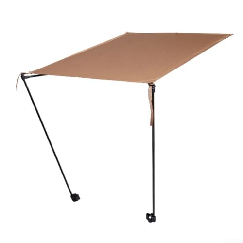 Hasaller Moon Chair Sunshade Cover Adjustable Outdoor Camping Shelter Moon Chair Sun Shelter Foldable Camping Shade Cover with UV Protection UPF50+ Waterproof Canopy for Garden Patio Backyard(Khaki) von Hasaller