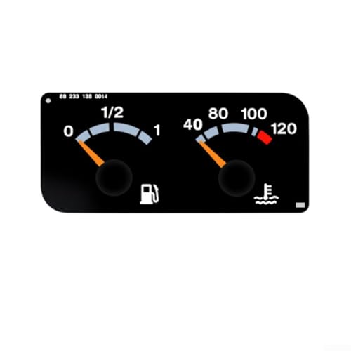 Hasaller Ölstand-Wassertemperaturmessgerät 3-in-1 Ölstand- und Wassertemperaturmessgerät kompatibel mit Scania Trucks Ersatzinstrument Cluster Zubehör OEM 1434134/1109997/1423207 von Hasaller