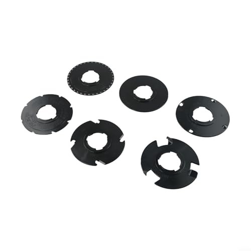 Hasaller Pflanzteller-Sets 6 Stück 60010 S-eed Teller Set Garten Säer Pflanzteller Garten Pflanzteller Set Gärten S-eeder für 1001-B Gartensäer Sweet C-orn Rettich Karotte Bohne Erbse Rübe von Hasaller
