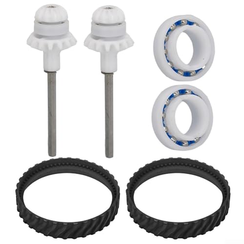 Hasaller Pool CleanerTire Belt Kits Swimming Pool Cleaner Track Drive Shaft Bearing Assembly Pools Cleaner Wheel Replacement Part for Zodiac R0525100 R0526100 for MX8 MX8EL MX6 MX6EL von Hasaller