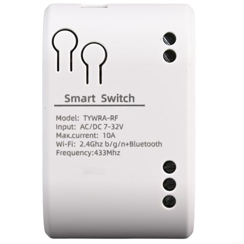 Hasaller Smart Relay Switches Smart WiFi Relay Switch Modul Fernbedienung Schalter Interlock Timer mit Self-Lock Momentary Mode für Mobile App Hasaller Smart Relay Switches Smart WiFi Relay Switch Modul Fernbedienung Schalter Interlock Timer mit Self-Lock Momentary Mode für Mobile App von Hasaller