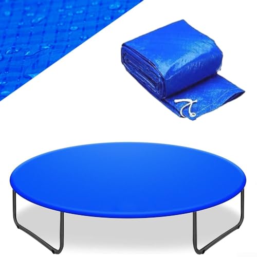 Hasaller Trampolin-Abdeckungen, reißfest, Kunststofffaserstoff, Trampo-Line-Regenschutz, wasserdicht, für den Außenbereich, Trampo-Linie, Schutzplane für Garten, runde Trampoline (305 cm) von Hasaller
