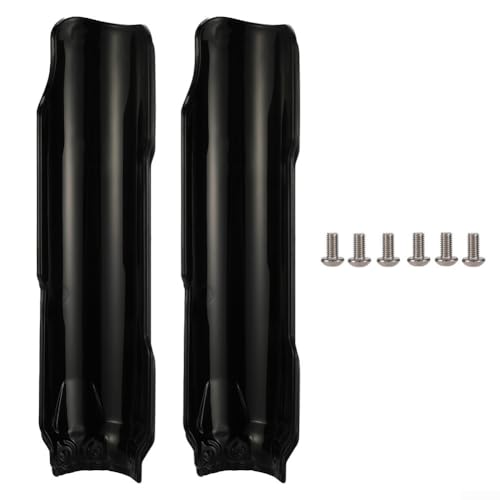 Hasaller Vorderradgabeln Abdeckungen Motorrad Stoßdämpfer Abdeckungen Fronten Gabelabdeckung Stoßschutz Guard Gabelgamaschen Stoßdämpfung Staubschutz mit Schrauben für Surron X/S Dirt Bike von Hasaller