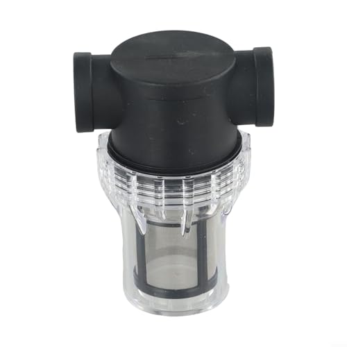 Hasaller Wasserpumpenfilter, 40 Mesh 80 Mesh Inline Filter Wasserleitung Bewässerungsfilter für Wasserzulaufschlauchfilter (1,9 cm 80 Mesh), 372V83M5C1U1U8YEL625G6V2443IE von Hasaller