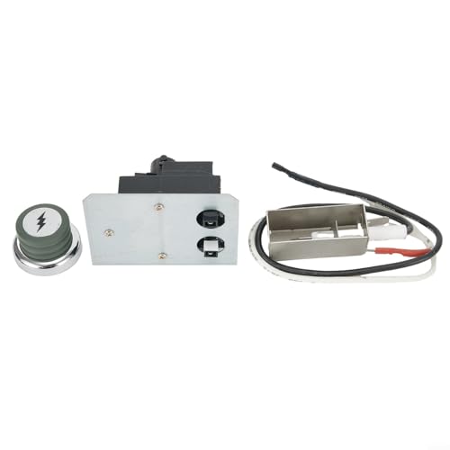 Hasaller Zündkits Grill Zündkit Seitenhalterung Steuerknopf Ersatz Gasgrill Ersatzzündung Kits Elektronisches Zündkit für Weber 200 und 300 Serie für 91360 E-310 E-320 Modell von Hasaller