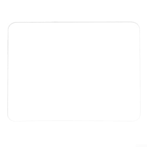 Hitzebeständige Silikonmatten für Tassen und Töpfe mit matter rutschfester Unterseite, 3-teiliges Set, entworfen, um Tische vor Hitzeschäden und Verrutschen zu schützen (weiß) von Hasaller